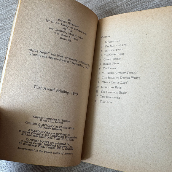 The Smell of Evil Charles Birkin 80s/90s Horror Paperback Book Novel 1969 - Picture 2 of 4